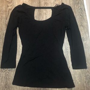 GUESS CROSSBACK LONG SLEEVE